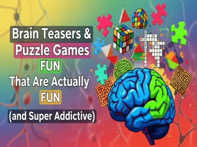 Brain Teasers and Puzzle Games That Are Actually Fun (and Super Addictive)