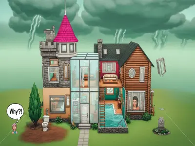 Building the Worst Sims House Ever: A Hilarious Dive Into Chaotic Architecture