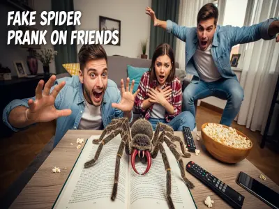 Fake Spider Prank on Friends: A Guide to the Classic Scare