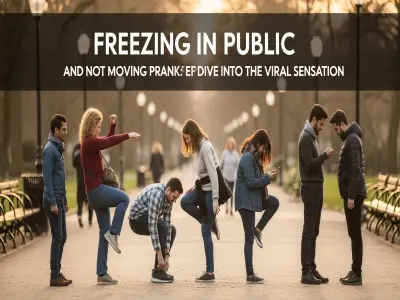 Freezing in Public and Not Moving Prank: A Deep Dive into the Viral Sensation