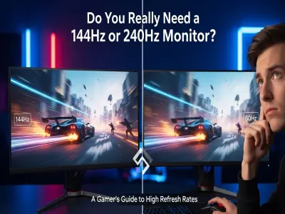 Do You Really Need a 144Hz or 240Hz Monitor? A Gamer’s Guide to High Refresh Rates