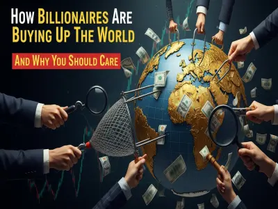 How Billionaires Are Buying Up The World (And Why You Should Care)