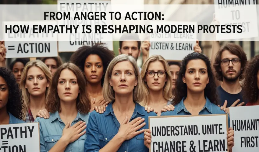From Anger to Action: How Empathy is Reshaping Modern Protests