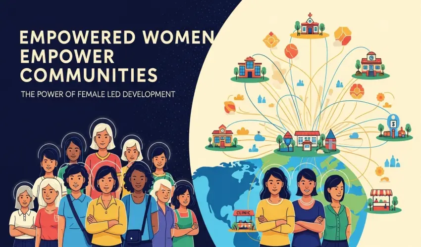 Empowered Women Empower Communities: The Power of Female-Led Development