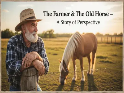 The Farmer & The Old Horse – A Powerful Story of Perspective