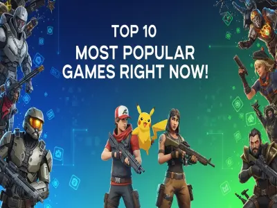 Top 10 Most Popular Games Right Now!