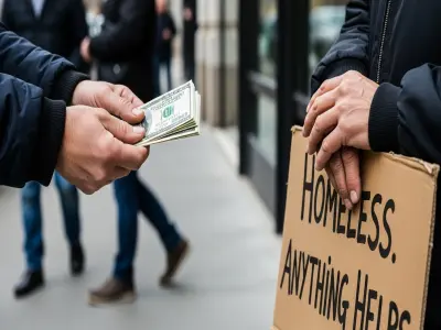 Giving a Homeless Person Money: What Do They Really Do With It?